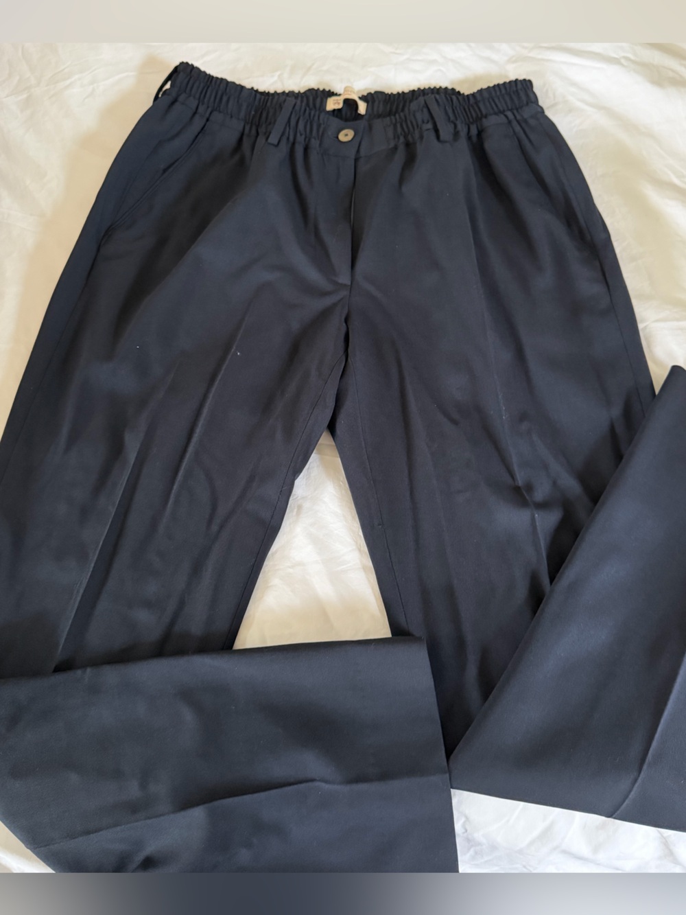 Classic Black Relaxed-Fit Women's Trousers